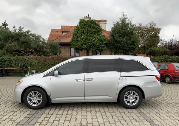 Honda Odyssey cena 78900 przebieg: 149000, rok produkcji 2013 z Kraków małe 667